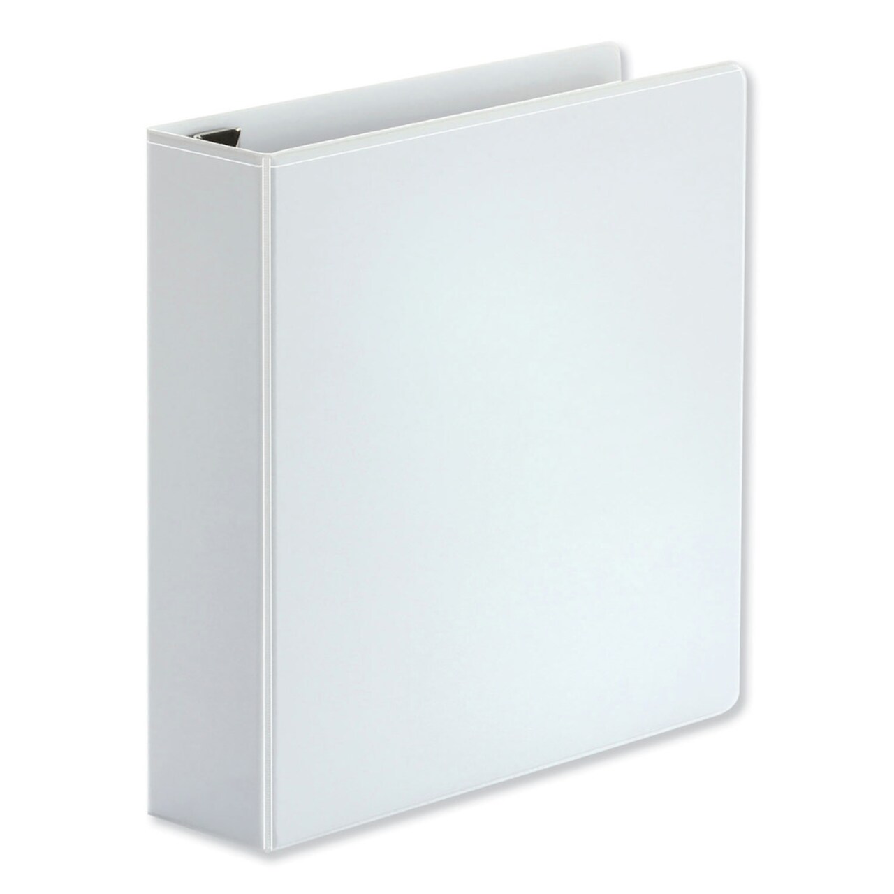 Universal 2 in. Capacity 11 in. x 8.5 in. 3 Rings Deluxe Easy-to-Open D-Ring View Binder - White